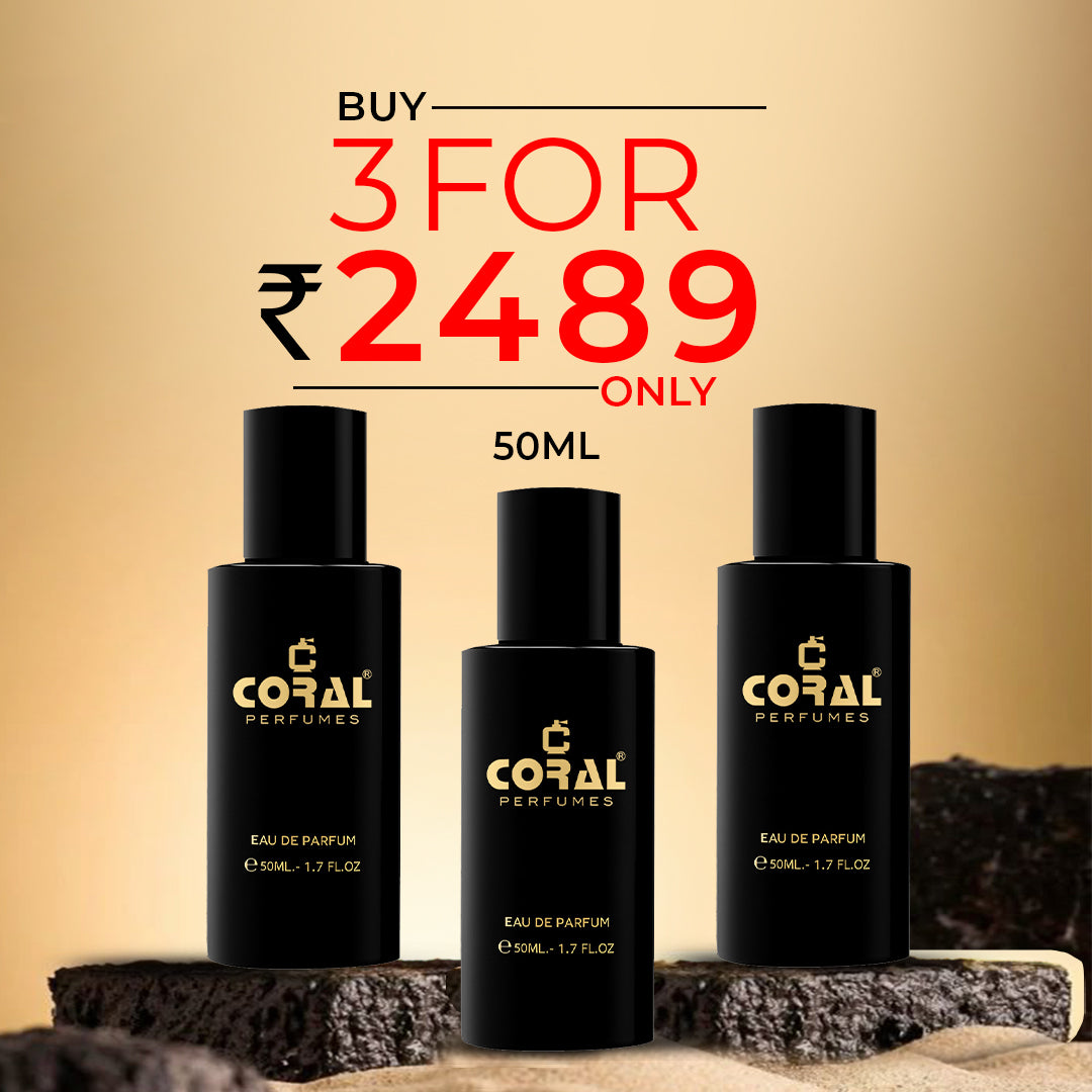 Three 50ml Perfumes